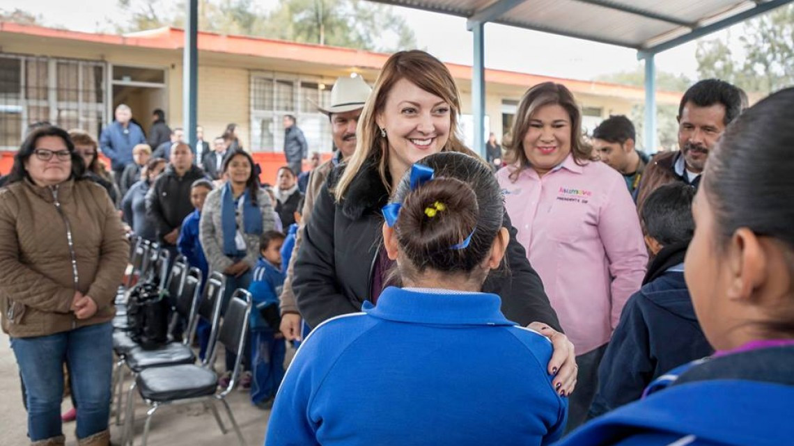 Entregan apoyo a albergue escolar “Profr. Mario Aguilera Dorantes”