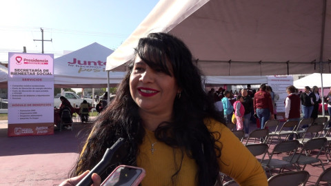 Ciudadanos agradecen el programa ‘Presidencia Cerquita de Ti’ en la colonia Nueva Era