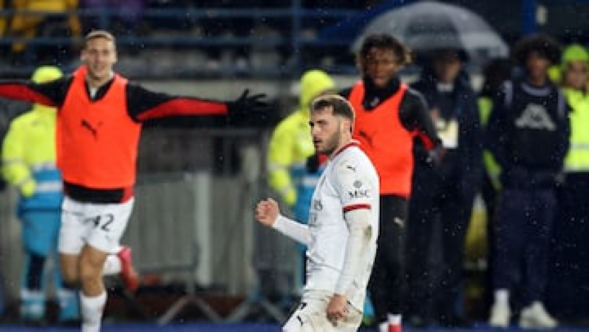 ¡Qué golazo! Santiago Gimenez anota su primer gol con el Milan en Serie A