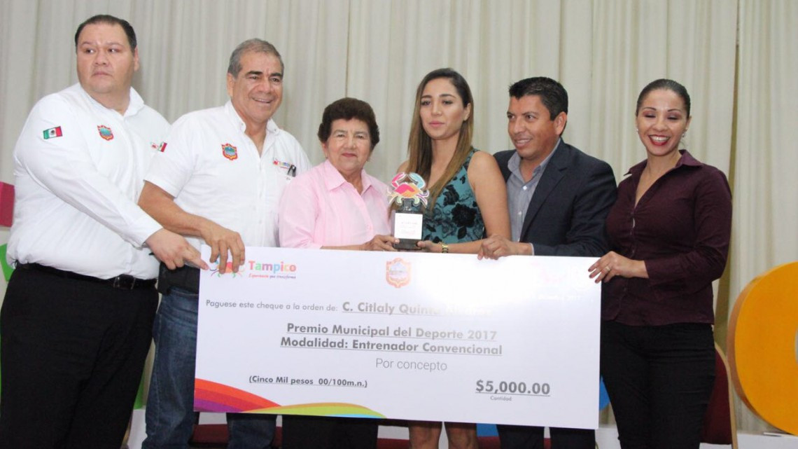 Alcaldesa otorga "Premio Municipal del Deporte 2017"
