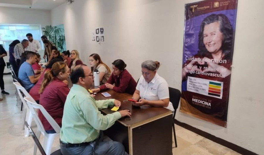 Realiza Salud tamizaje cardiovascular para fortalecer aplicación ´Emergencias en Salud´