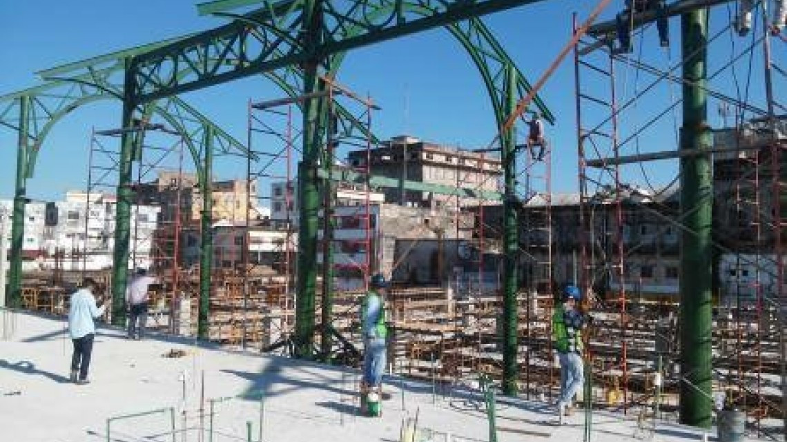 Hasta mayo podría concluir la obra de los mercados en Tampico