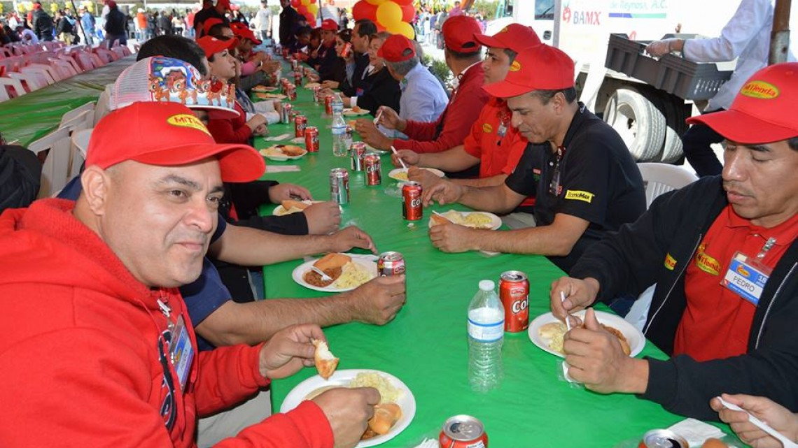Inauguran evento de Banco de Alimentos