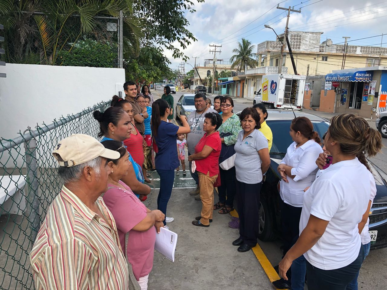 Realizan simulacro de conato de incendio en centro de salud