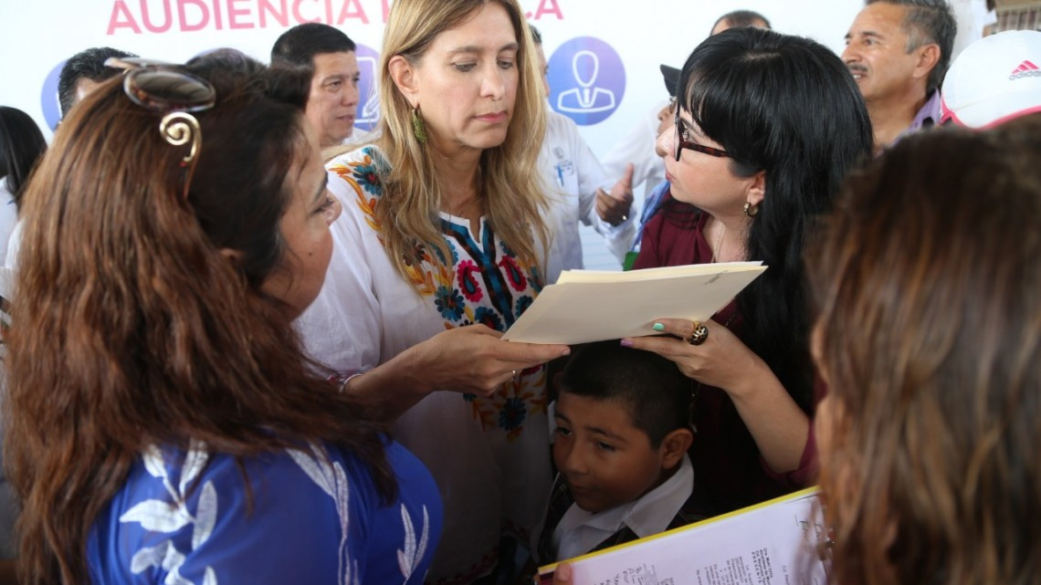 Agradecen habitantes de La Presa apoyo de Maki
