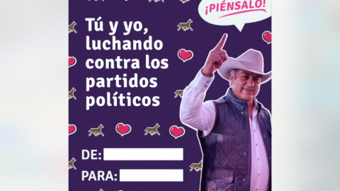 “El Bronco” se luce con tarjetas personalizadas para San Valentín