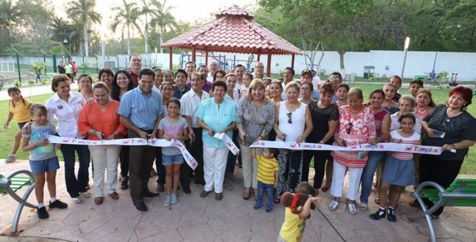 Inauguran parque recreativo "Tancol 33"