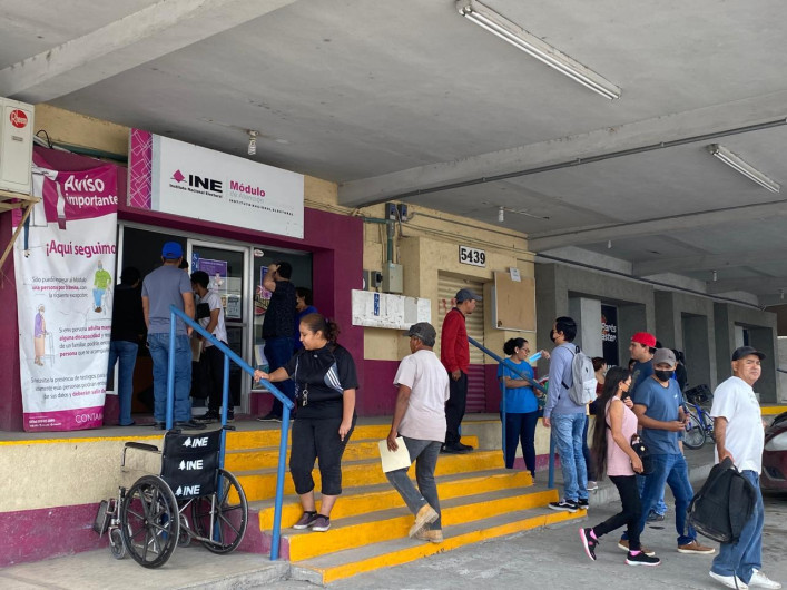 Credencializan para votaciones del 2025