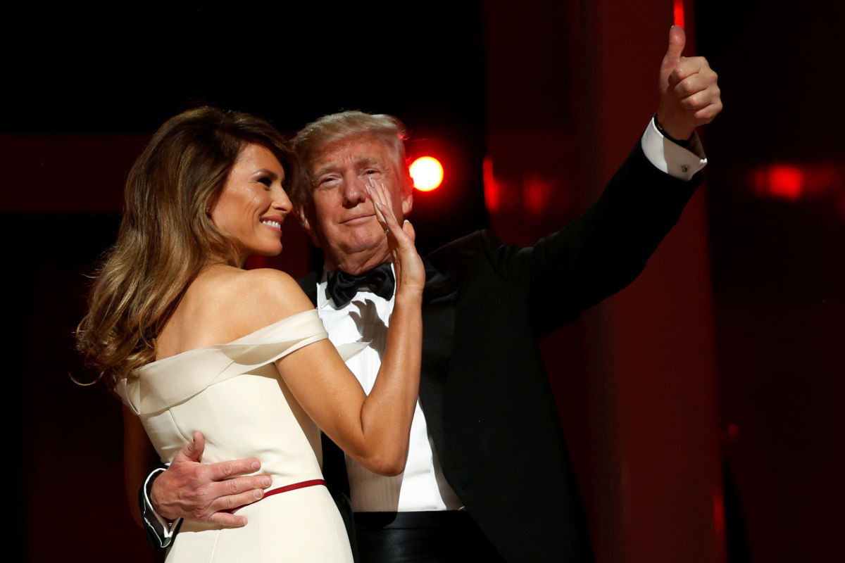 Donald Trump y Melania eligen "My Way" de Frank Sinatra para el baile presidencial