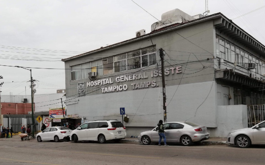 9 trabajadores el ISSSTE en Tampico dan positivo a Covid-19