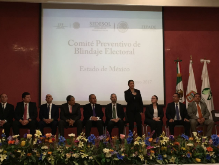 Instalan Comité de Blindaje Electoral en el Edomex
