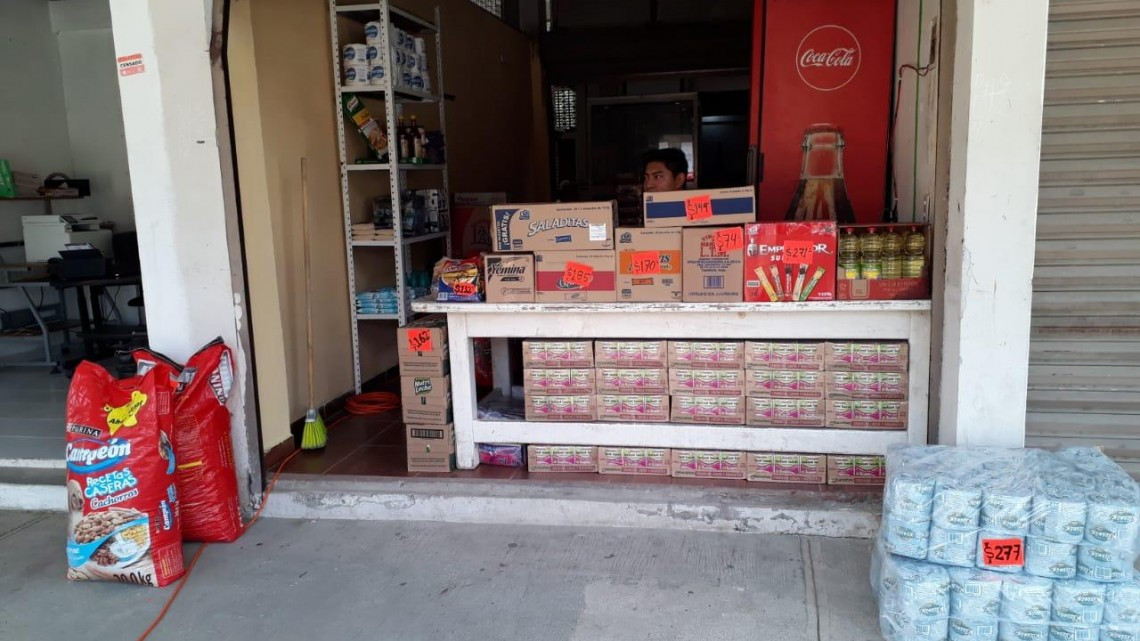 Locatarios del mercado de Altamira agobiados por crisis económica