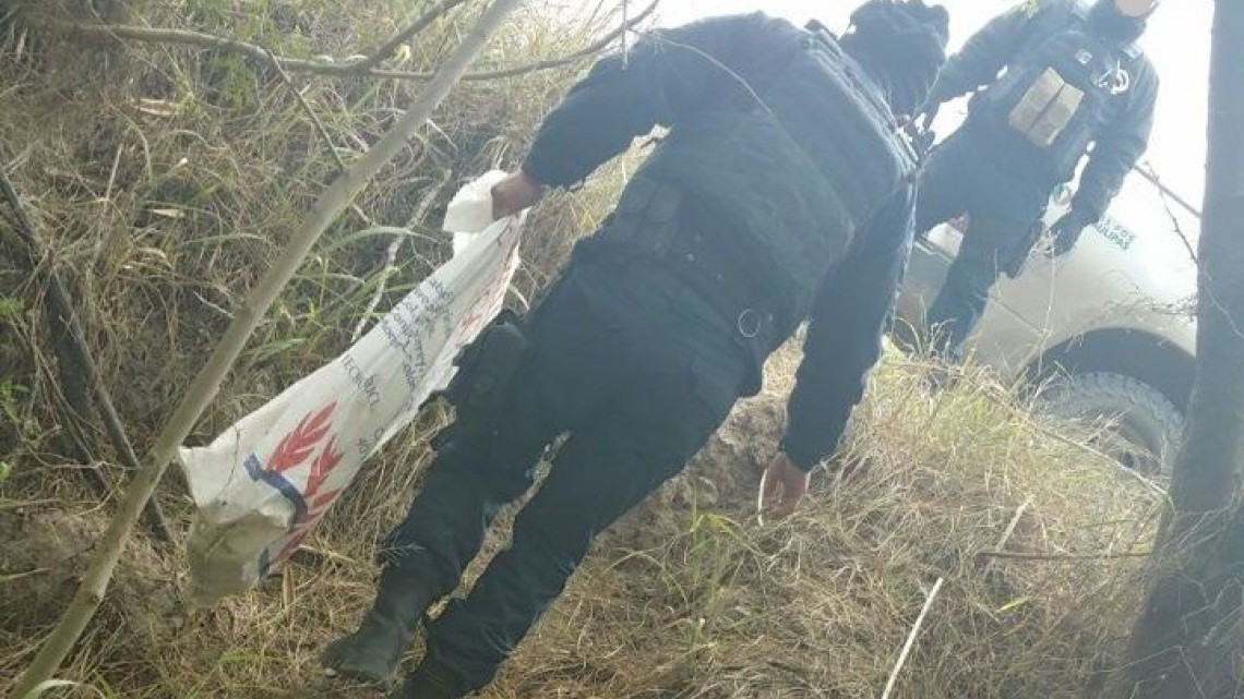 Aseguran marihuana, arma larga y cargadores en Díaz Ordaz