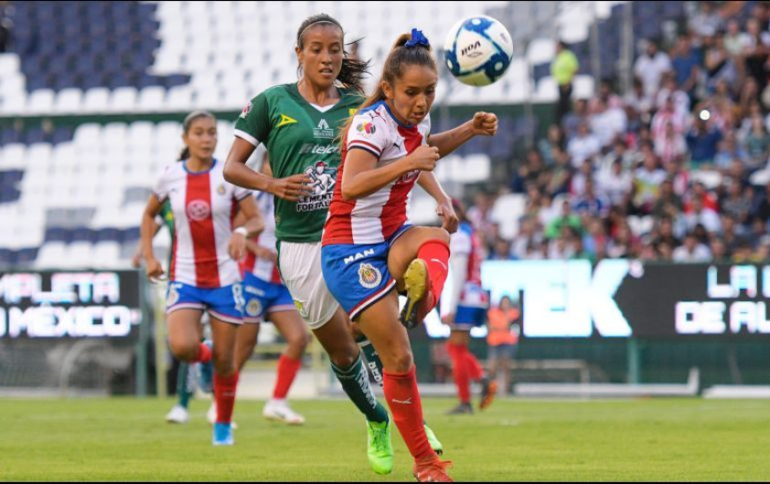  León detiene el buen paso de Chivas Femenil