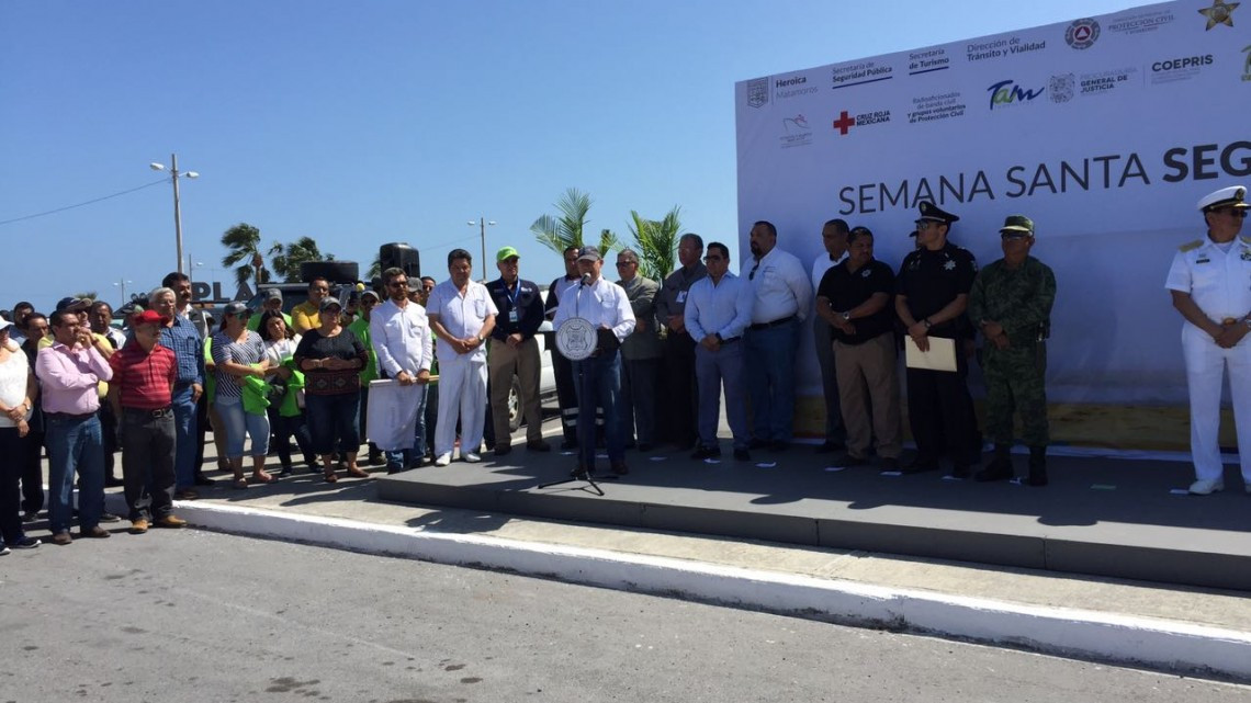 Arranca operativo por Semana Santa en Matamoros