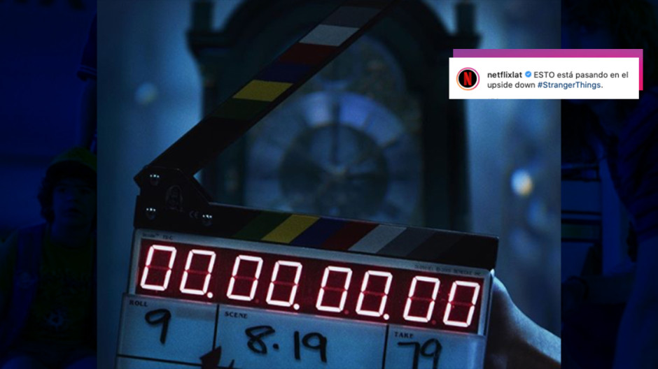 Netflix revela imagen del rodaje de "Stranger Things 4"