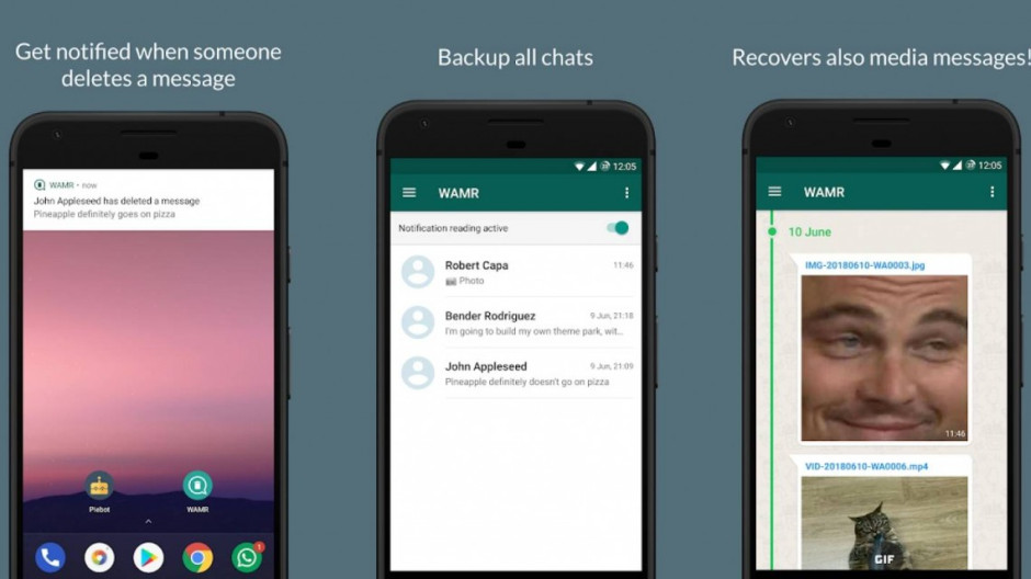 Ahora ya podrás leer los mensajes eliminados por otro usuario