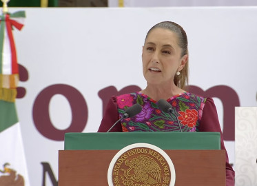 Claudia Sheinbaum conmemora su primer año como presidenta 