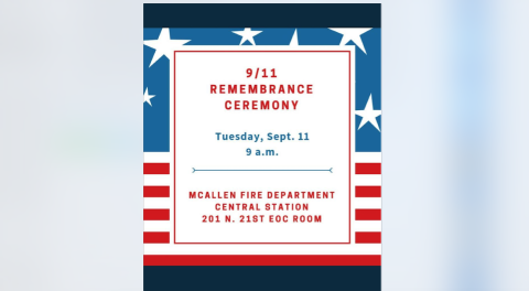 Realizarán ceremonia para conmemorar víctimas del 9/11