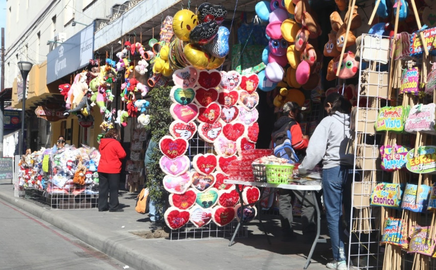 Comerciantes esperan Incrementar ventas de un 25% en el Día del Amor y la Amistad