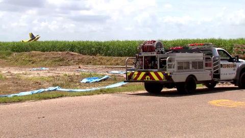 Cae avioneta en Edcouch, Texas 