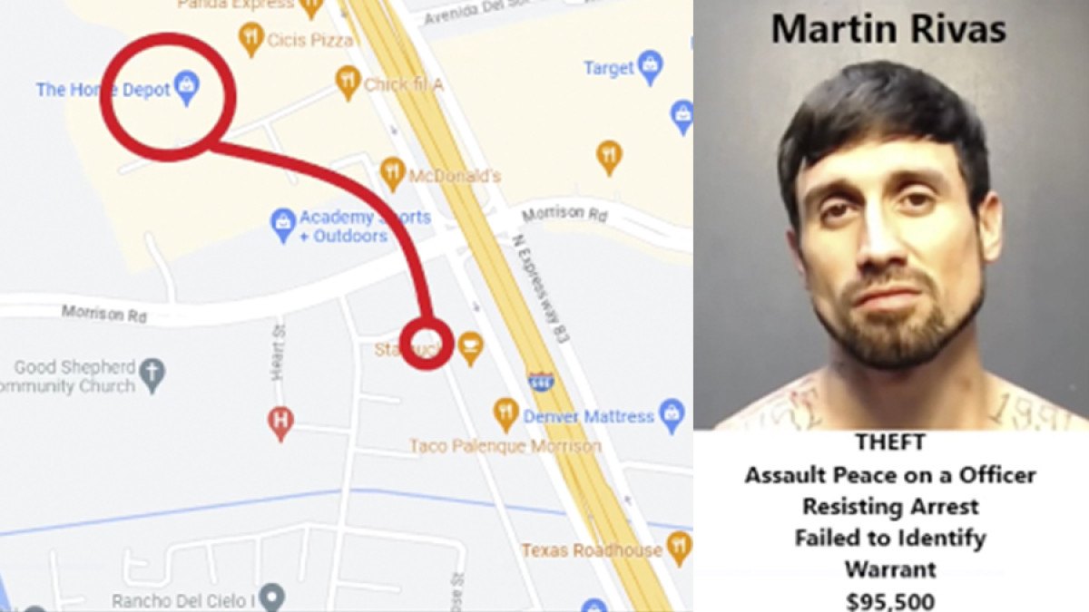 Arrestan a hombre por presuntamente robar artículos de Home Depot en Brownsville