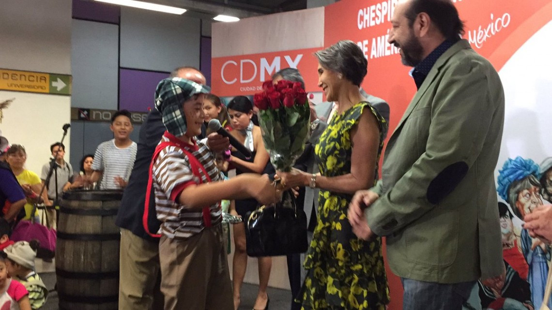 Inauguran exposición en honor a Chespirito