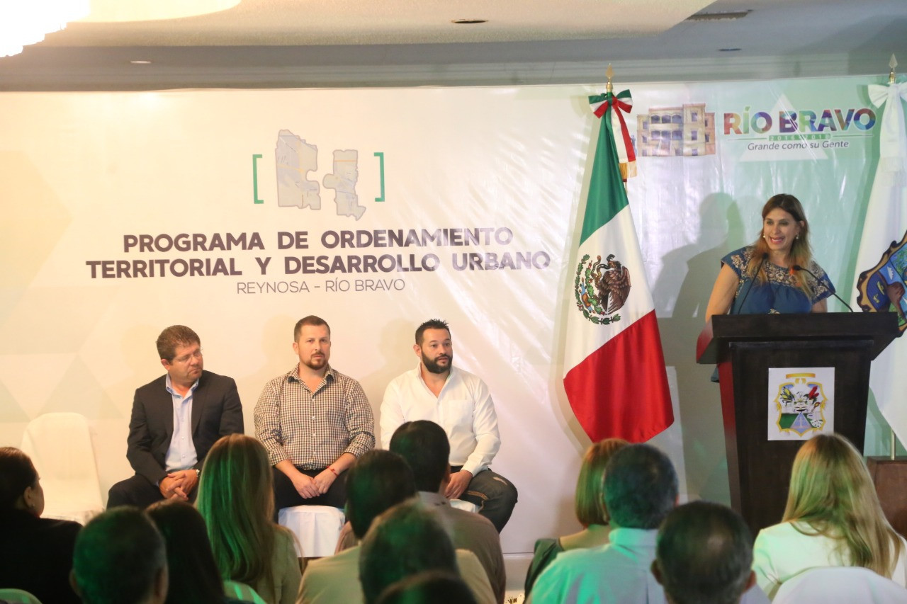 Alcaldes de Reynosa y Río Bravo presiden reunión