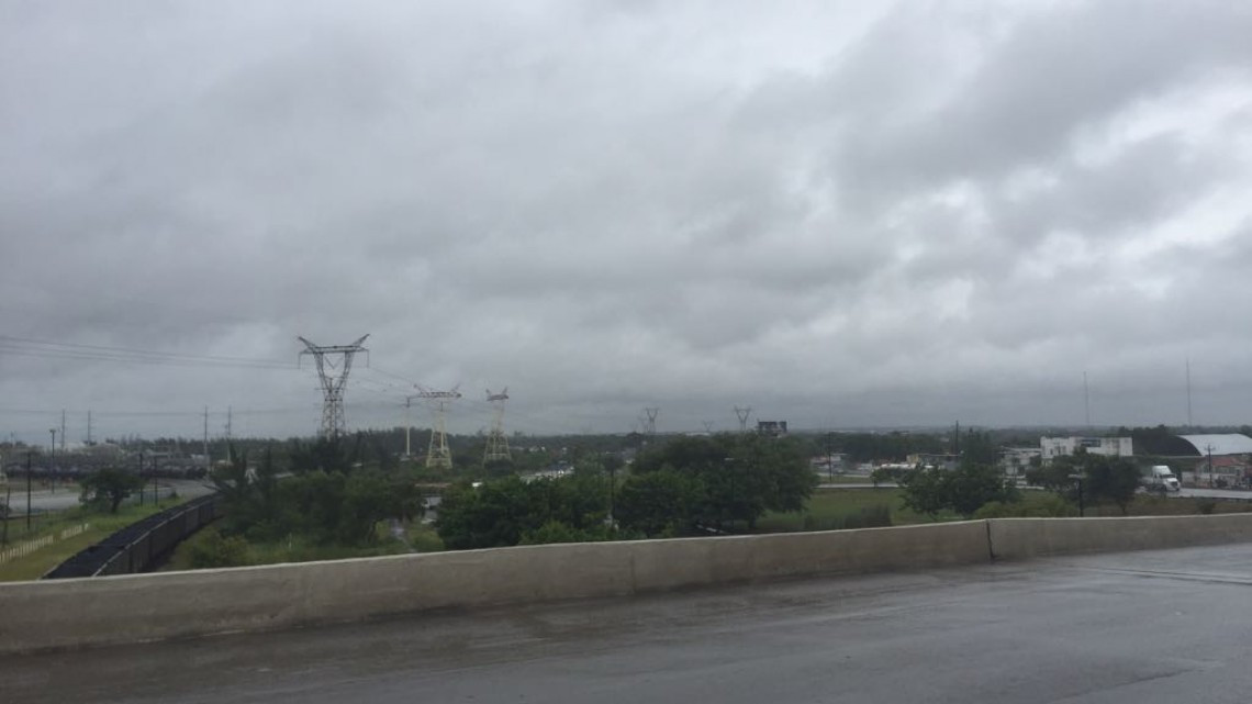 Lluvias constantes en sur del estado por depresión en el Golfo de México