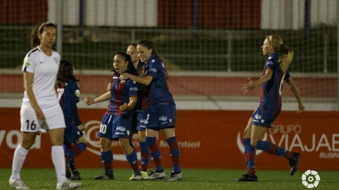 Levante vence 3-2 a Madrid CFF