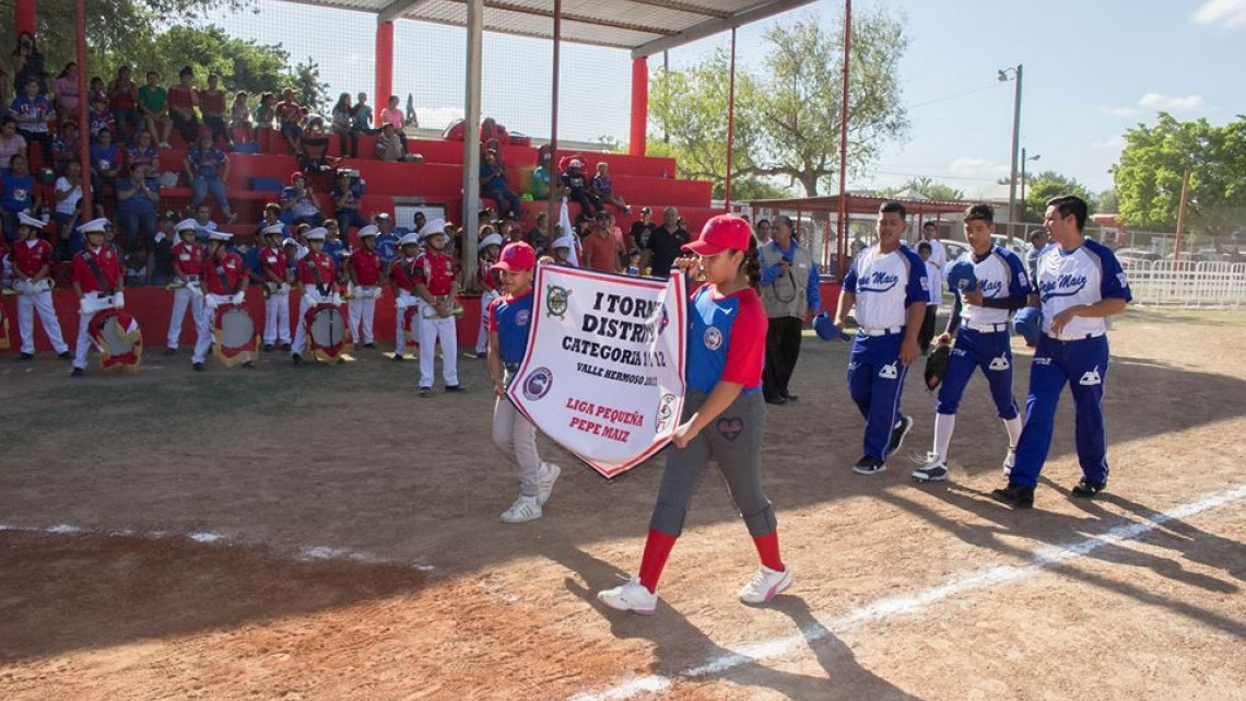 Inauguran Torneo Distrital de Béisbol