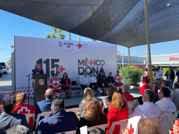 Inicia colecta de Cruz Roja, con meta de 1.5 mdp