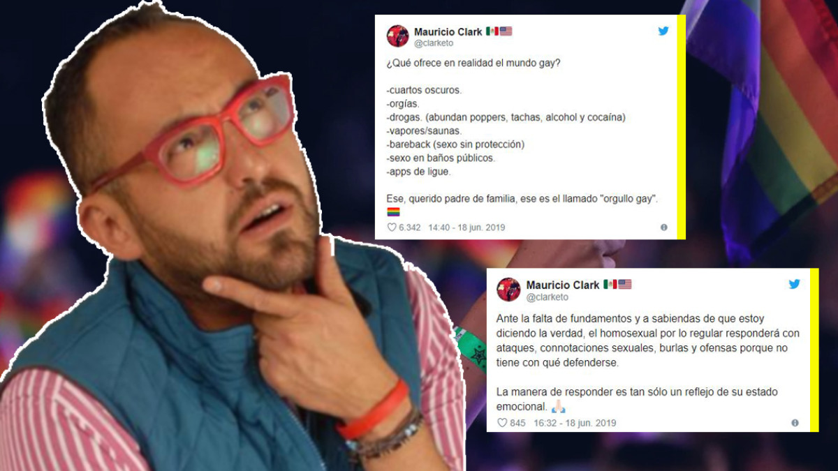 Mauricio Clark revela las 'realidades' del "mundo gay"