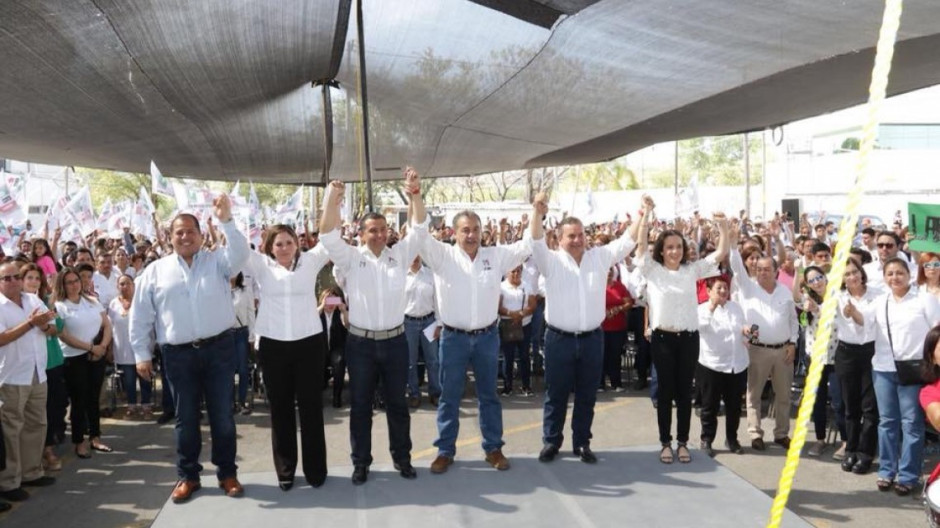 Confirman Priistas del estado respaldo a campaña de Meade