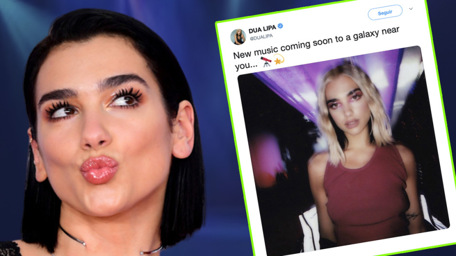 Dua Lipa anuncia que pronto llegará nueva música