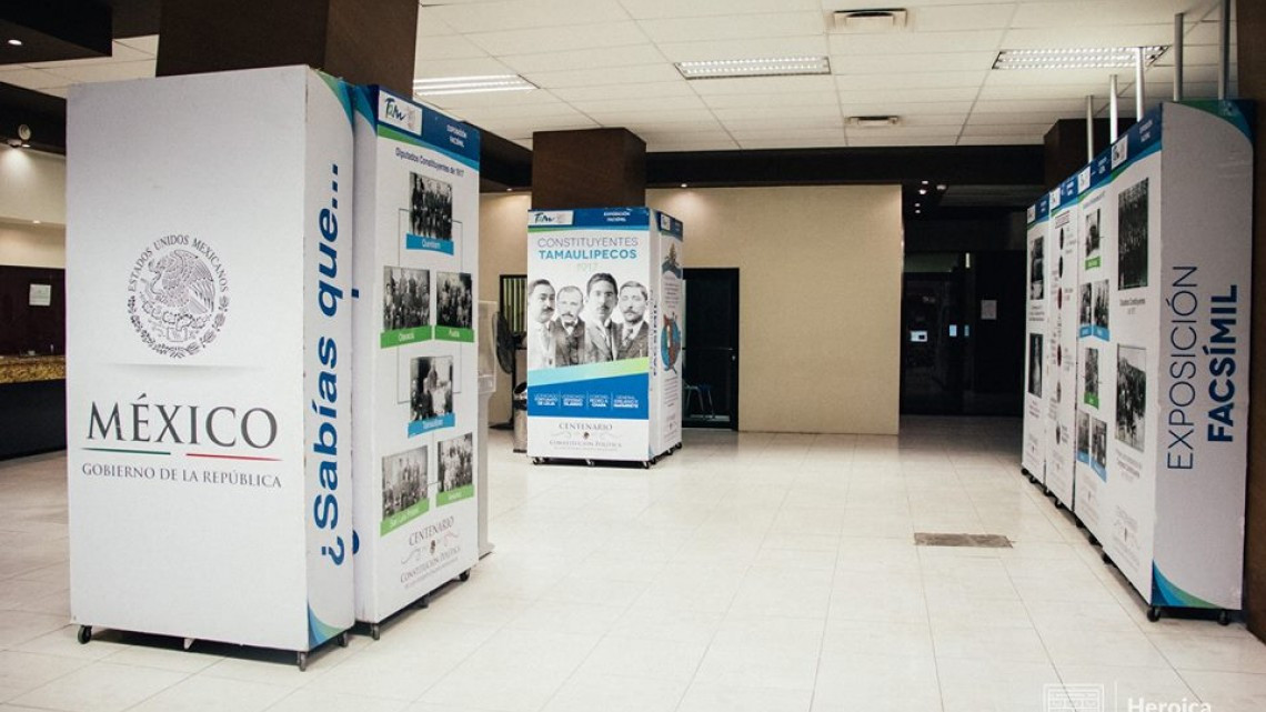 Traen exposición  de la Constitución Política de 1917