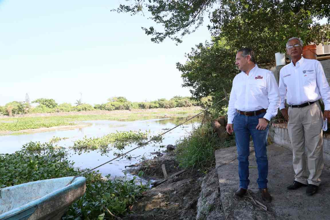 Supervisa alcalde avances en el Rescate Lagunario