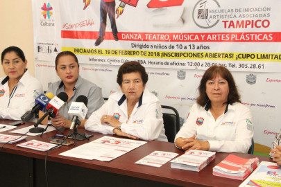 Lanza Ayuntamiento porteño convocatoria para ingresar a la Escuela de Iniciación Artística de Tampico