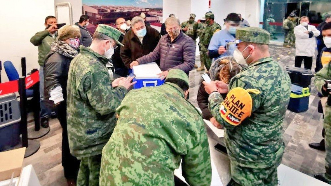 Llegan vacunas anti Covid-19 a Reynosa, Ciudad Victoria y Nvo. Laredo