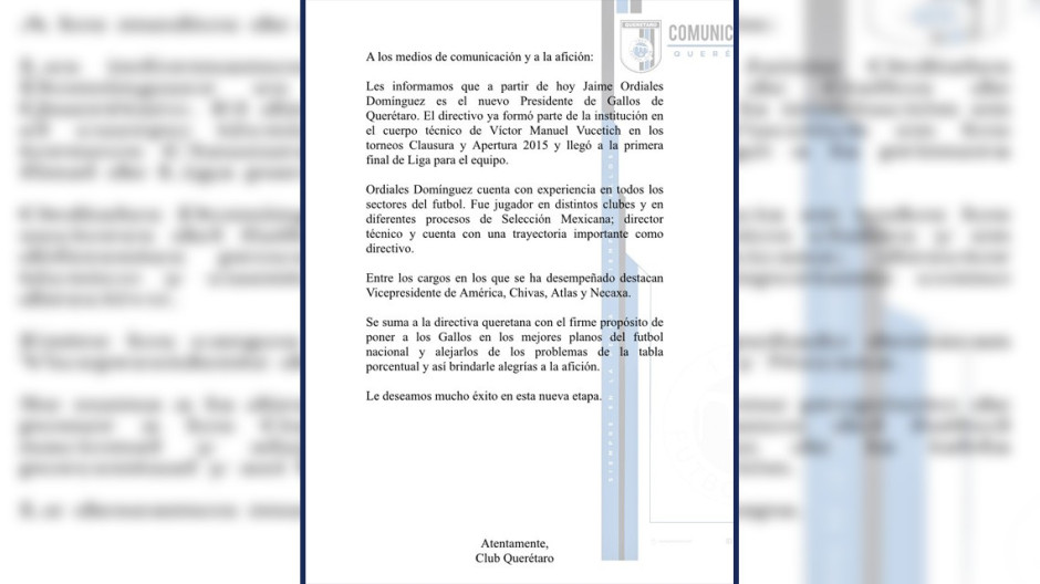 Jaime Ordiales, nuevo 'jefe gallo'