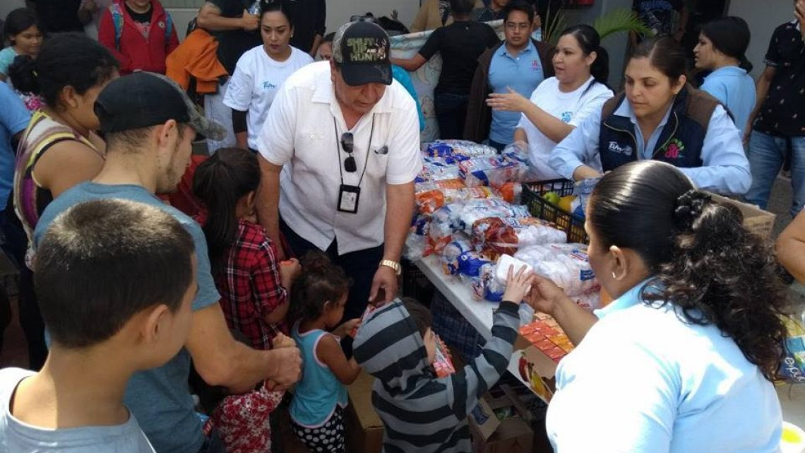 DIF Tamaulipas lleva apoyo a a menores centroamericanos