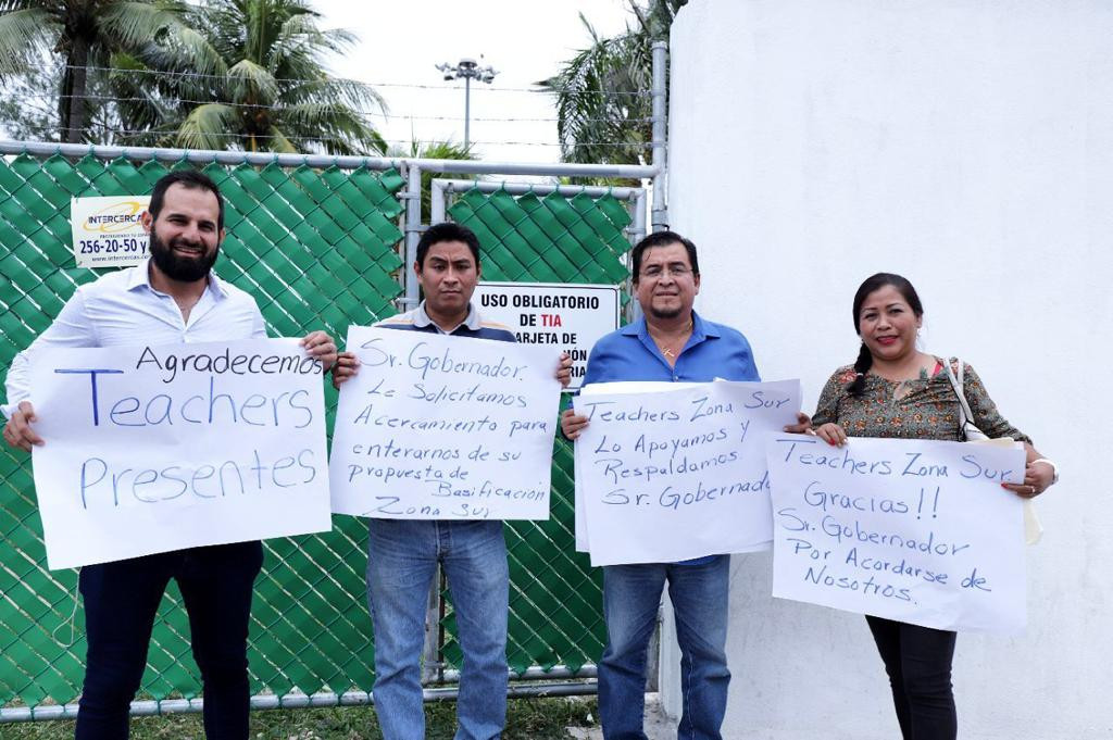 Solicitan teachers a Gobernador audiencia para basificar plazas magisteriales