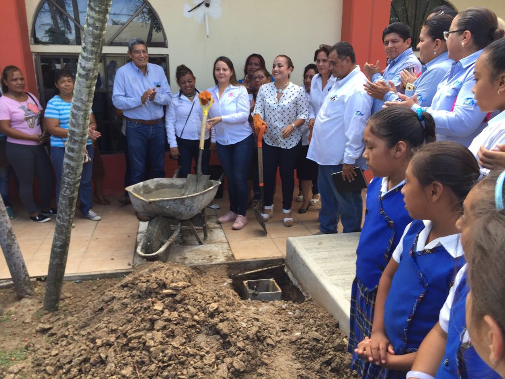 Sigue la mejora en la infraestructura educativa de Altamira