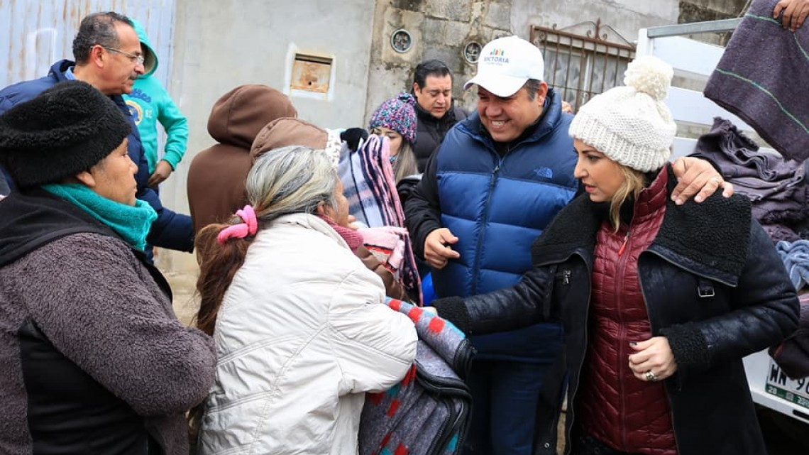 Entrega Ayuntamiento y DIF Victoria apoyo a familias