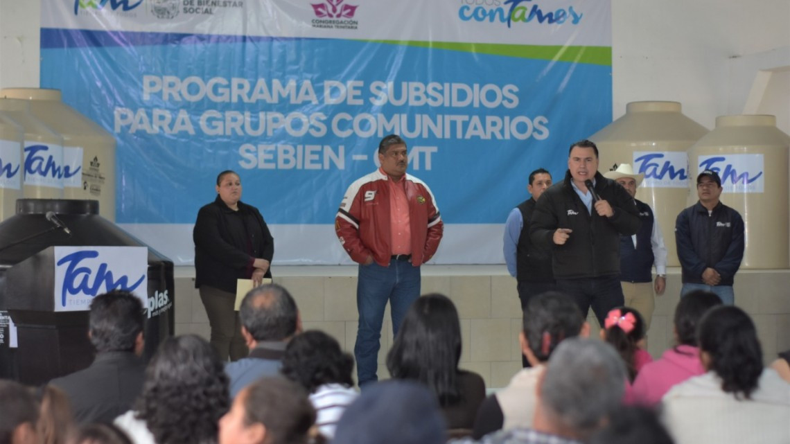 Ejido Conquista Campesina se beneficia del “Programa de Subsidios para Grupos Comunitarios"
