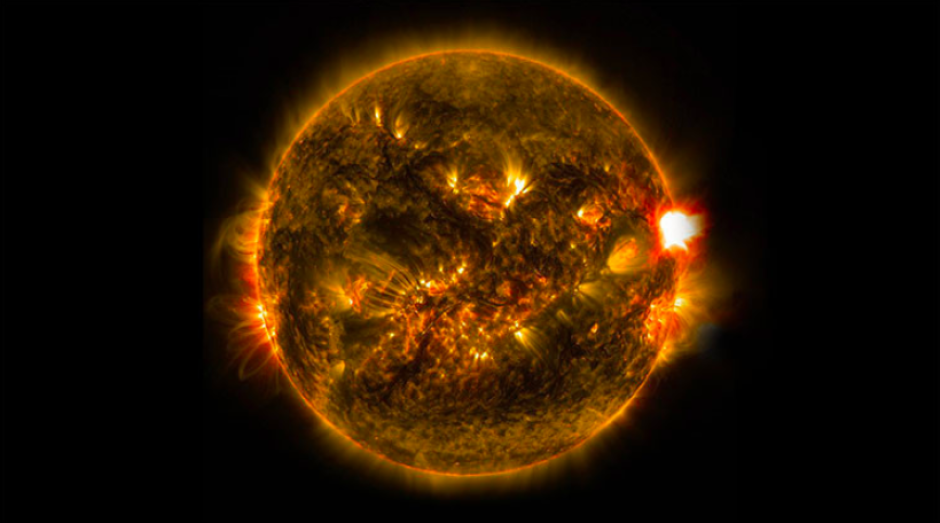 La NASA muestra impresionantes explosión de una llamarada solar