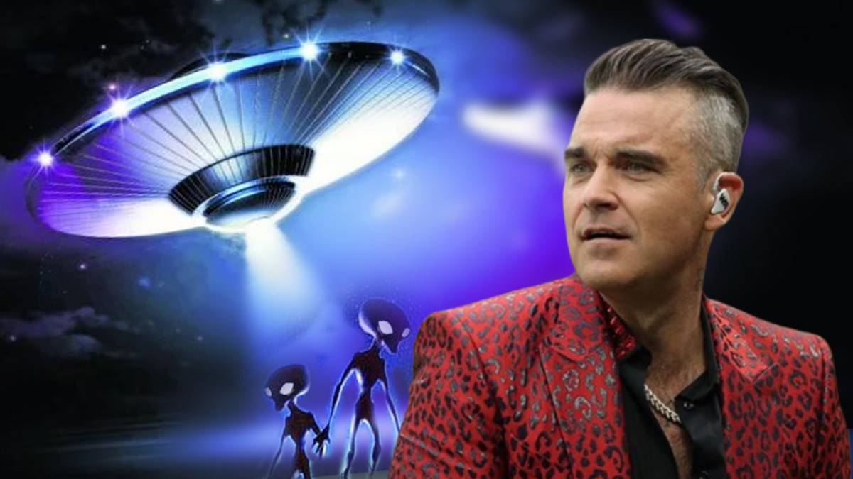 Confiesa Robbie Williams sus medidas ante miedo a que lo contacten extraterrestres