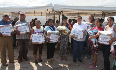 Continúan apoyos "DIF Contigo"