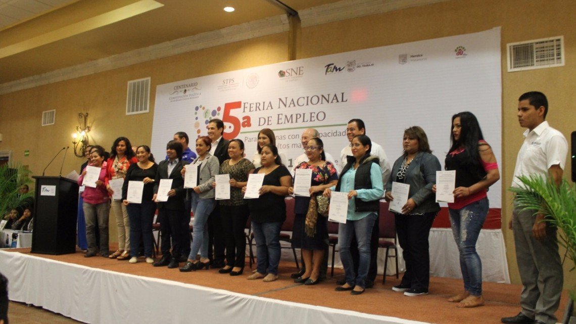 Facilitan inclusión laboral con feria de Empleo 