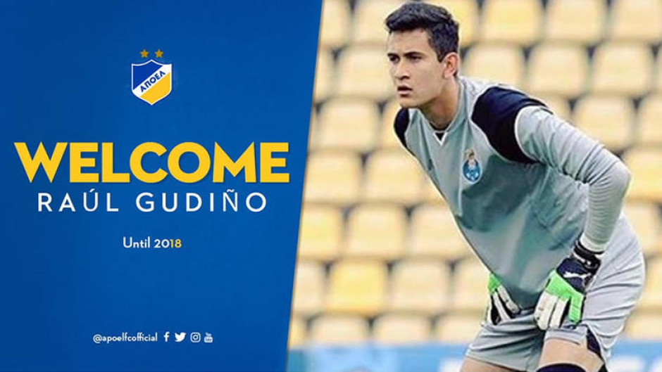 Raúl Gudiño, nuevo jugador del Apoel FC